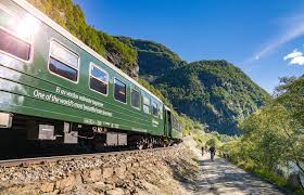 Tren panorámico Flåmsbana