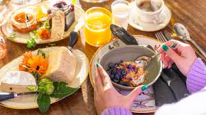 Desayuno típico noruego