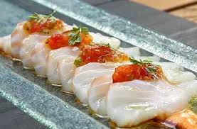 Cena con productos del Ártico