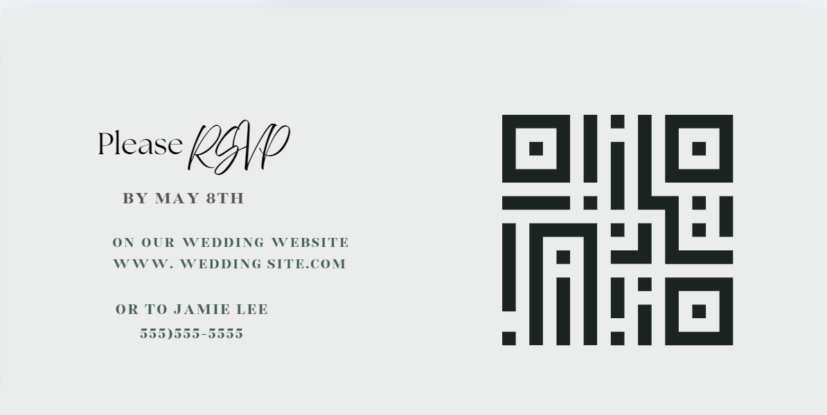 Fully Editable eucalyptus Wedding Invitation Suite