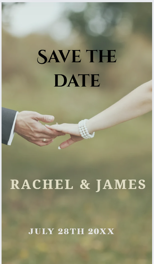 Fully Editable eucalyptus Wedding Invitation Suite