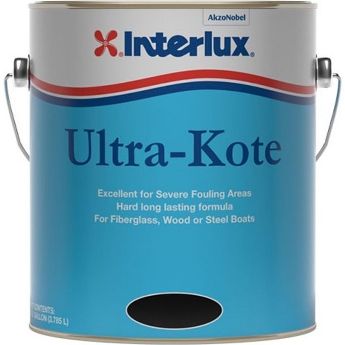 Interlux Ultra-Kote Paint Black Gallon