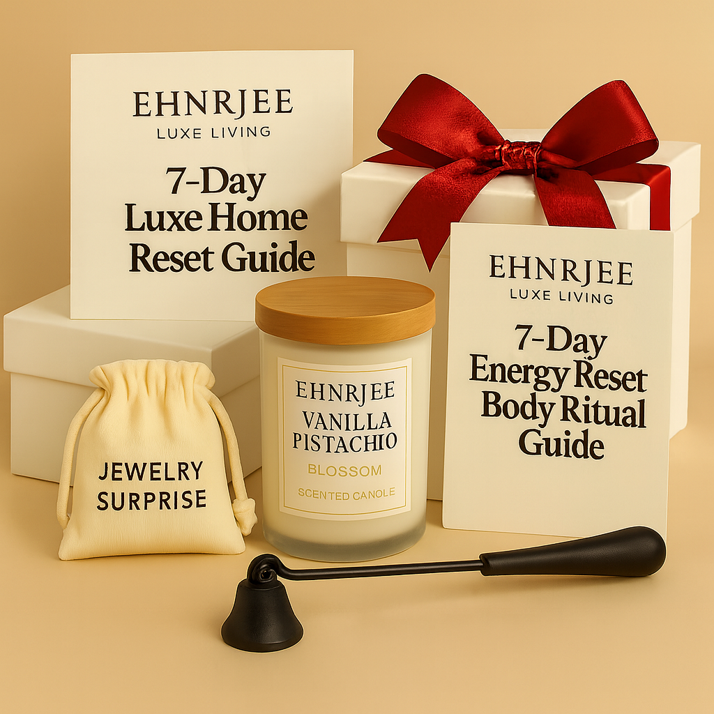 Holiday Luxe Home Reset Kit - Vanilla Pistachio Blossom