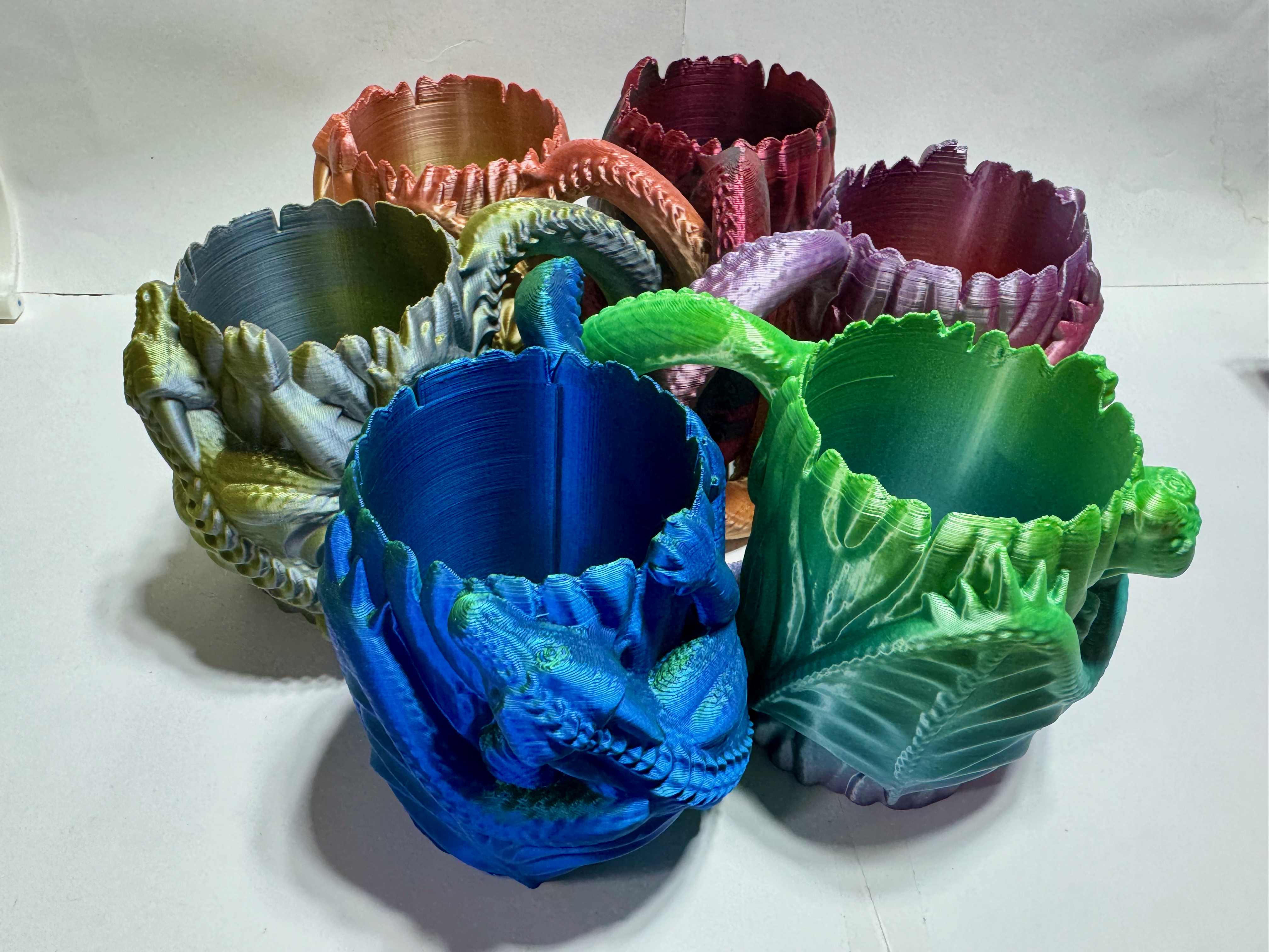 Dragon Themed 3D Printed Can Holder