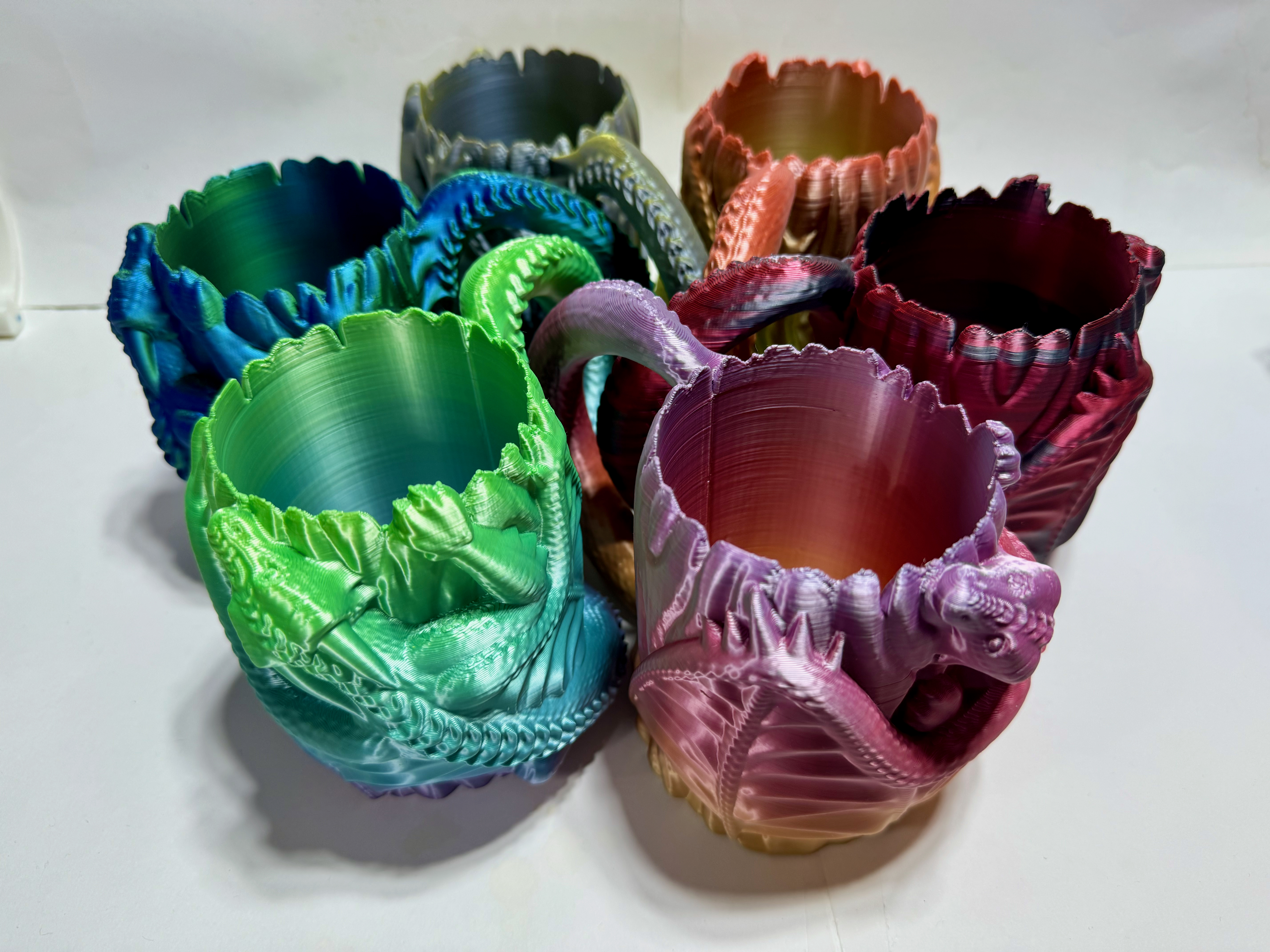 Dragon Themed 3D Printed Can Holder
