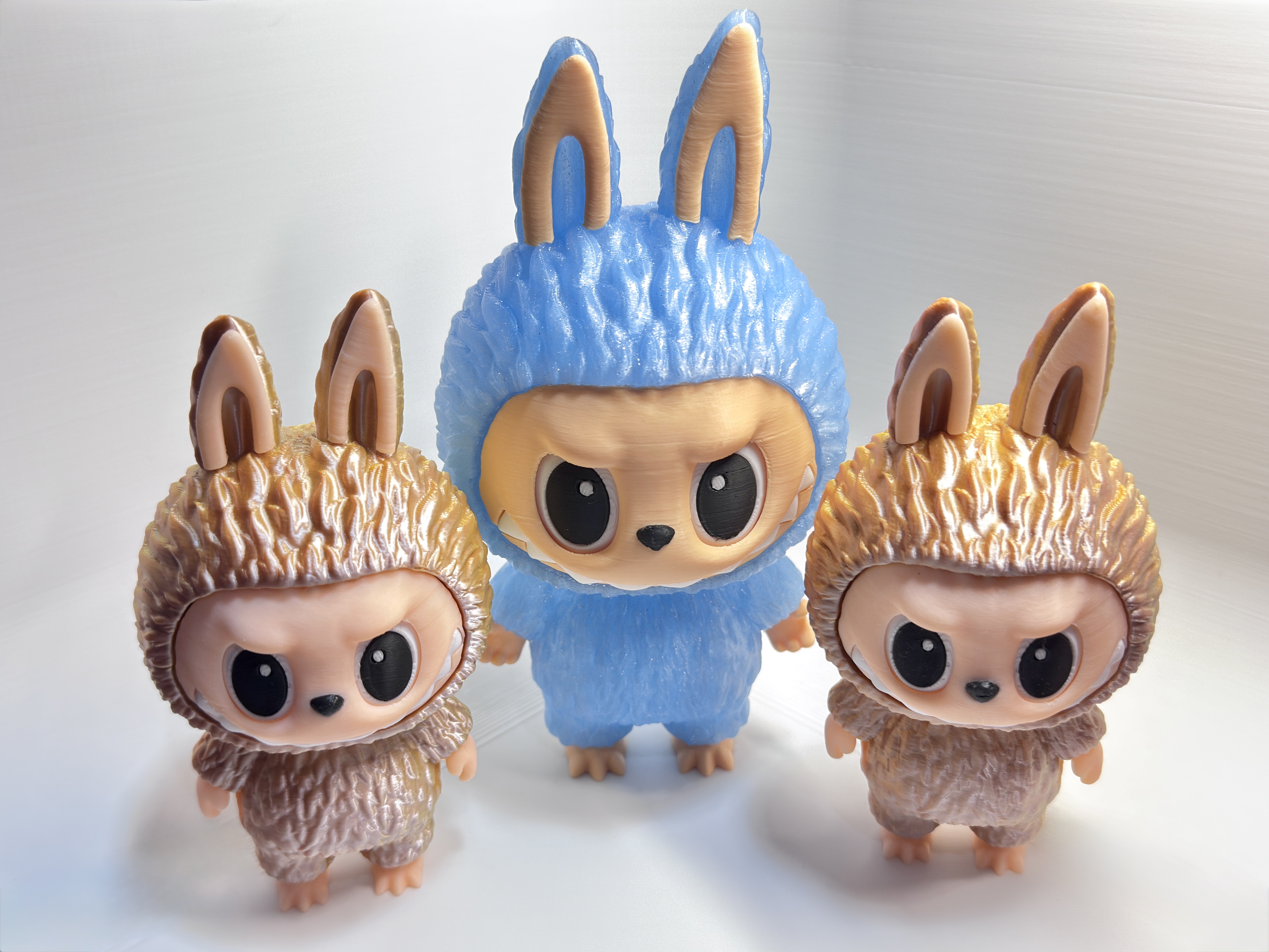 Labubu-Inspired Kawaii Bunny Monster Art Toy