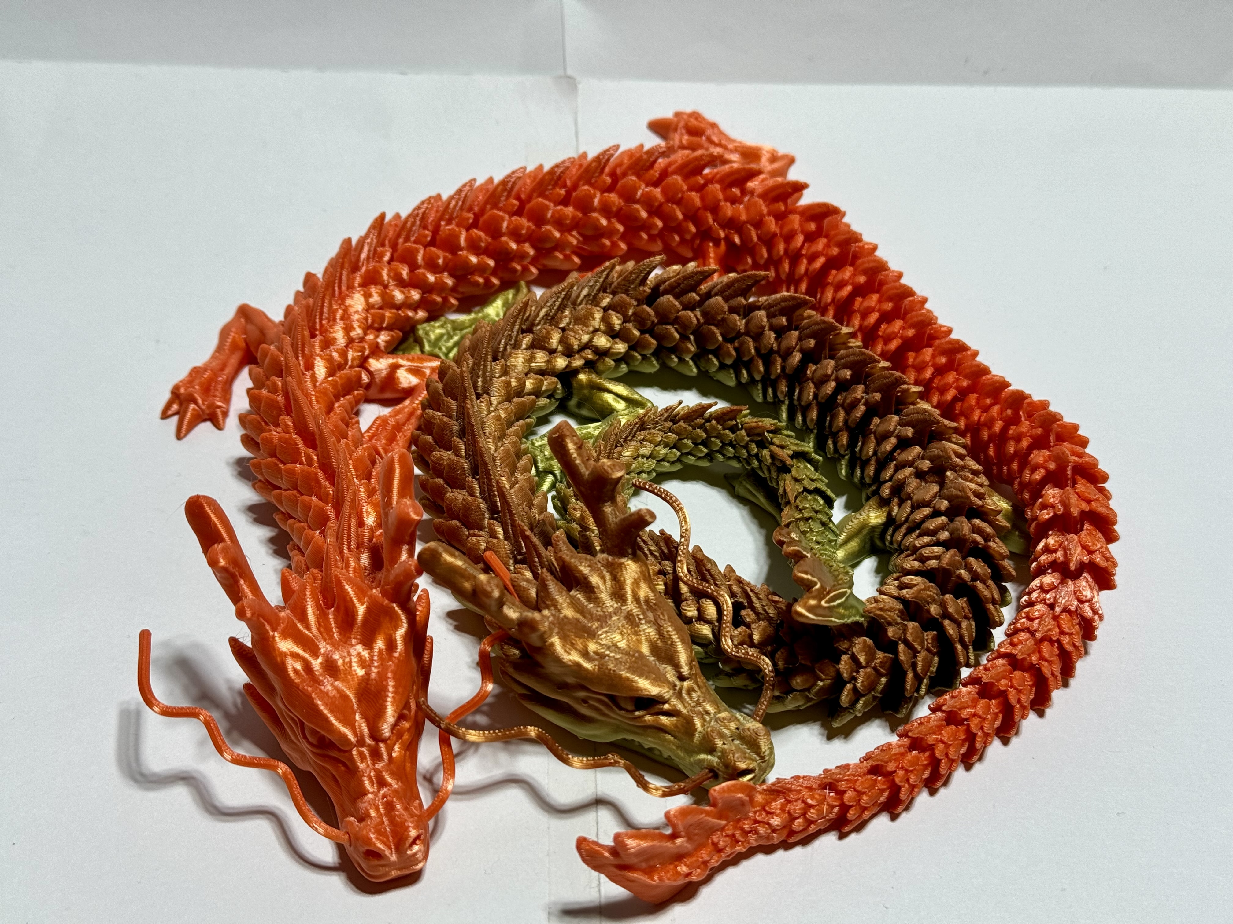 Articulated Dragons – Rose, Crystal & OG