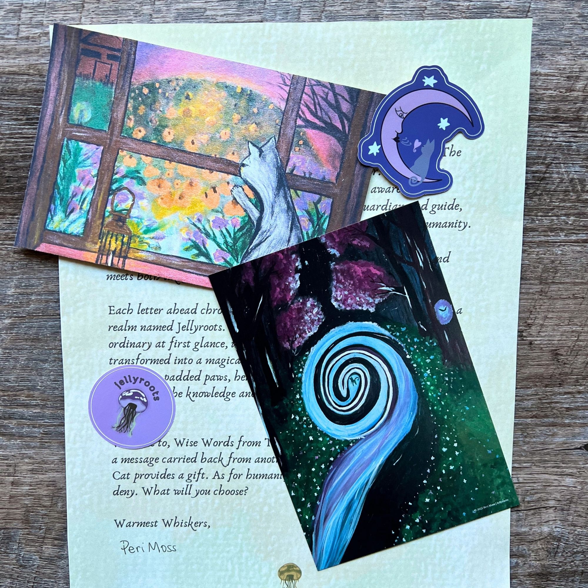 Wise Words from The Cat: A Snail Mail Club