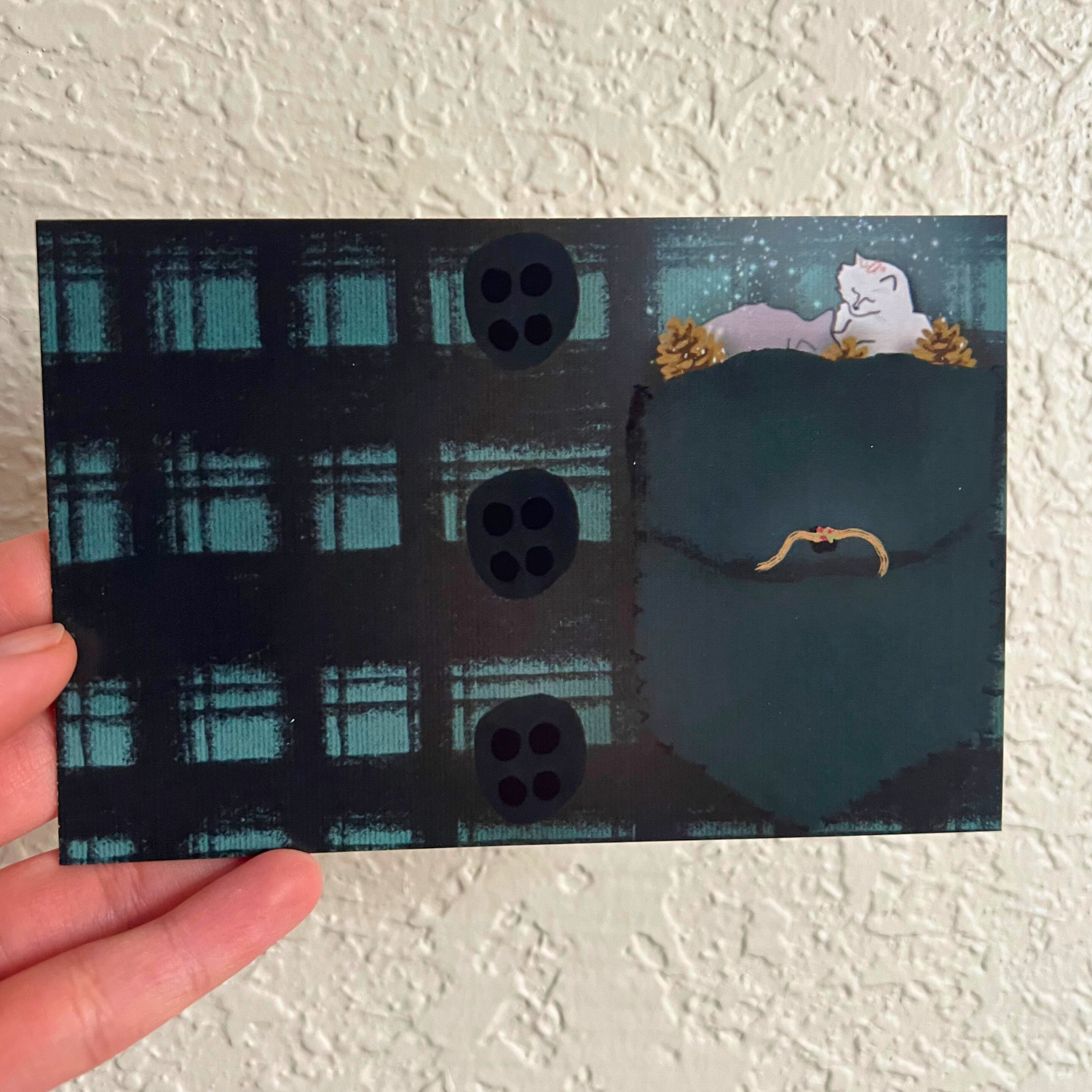 Pocket of Wonder 4x6 Art Print Postcard