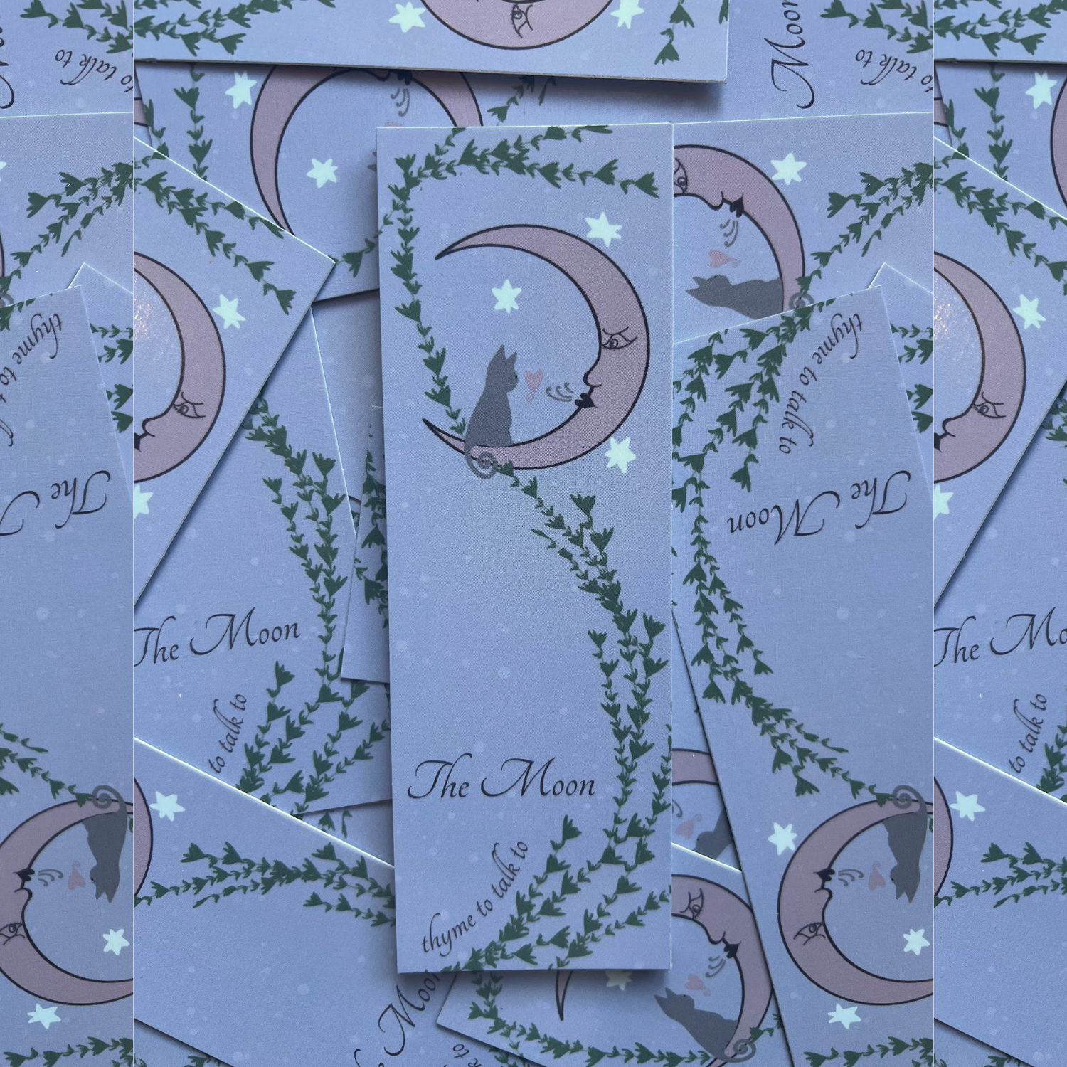 Thyme to Talk to The Moon Bookmark