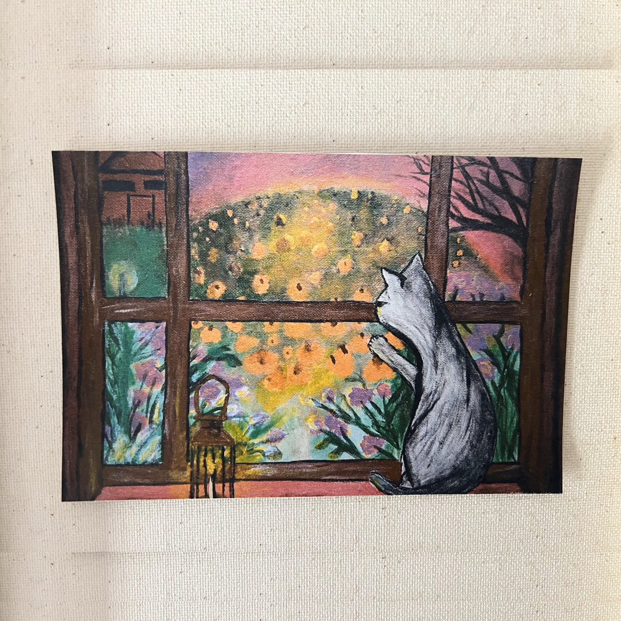 Quiet Wonder Expects the Night - 4 x 6 Art Print
