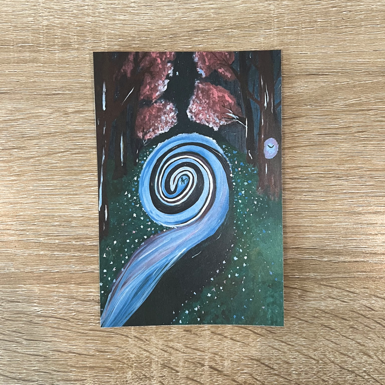 The Cat's Portal - 4 x 6 Art Print