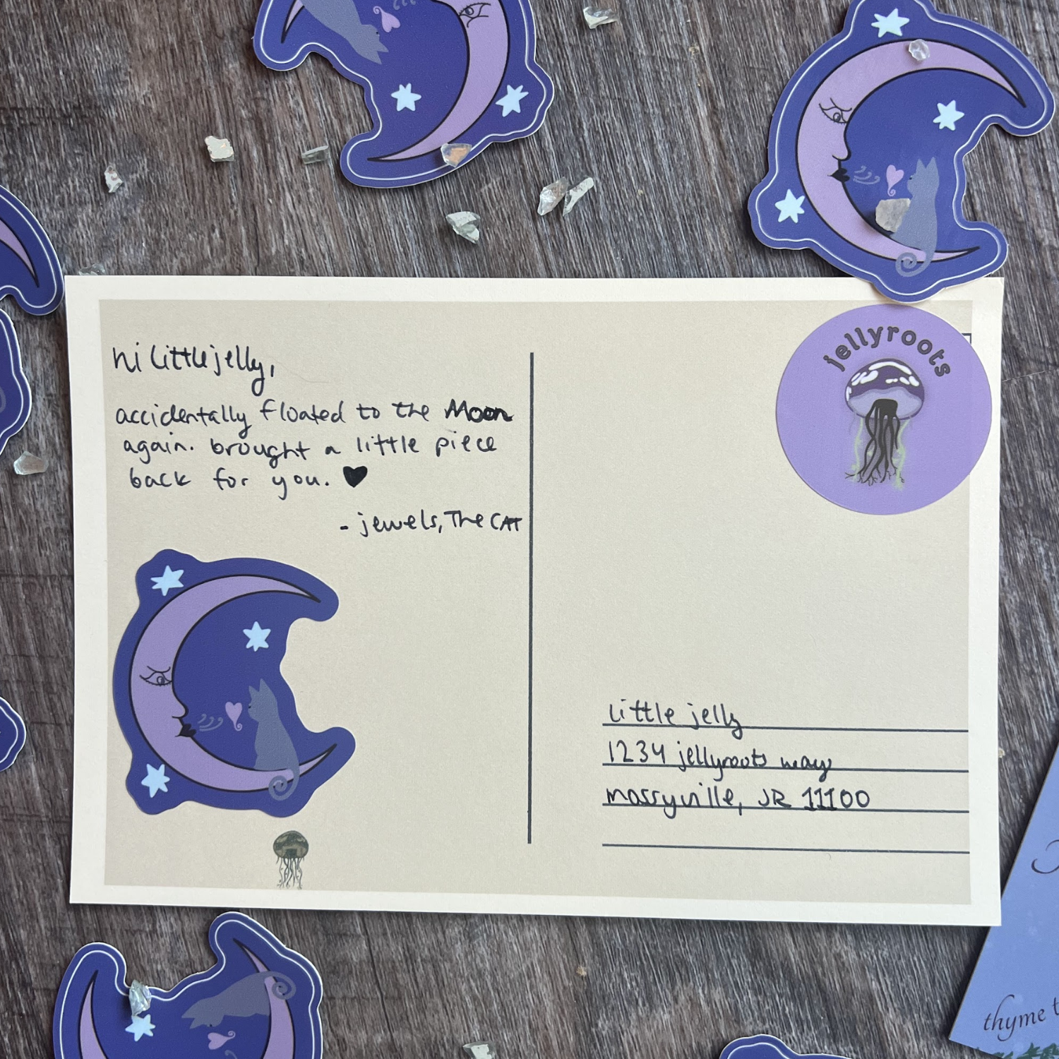 Thyme to Talk to The Moon Bookmark