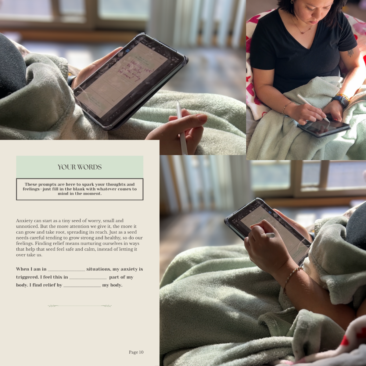 Navigating Anxiety: A Gentle Workbook for Building Calm and Self Trust