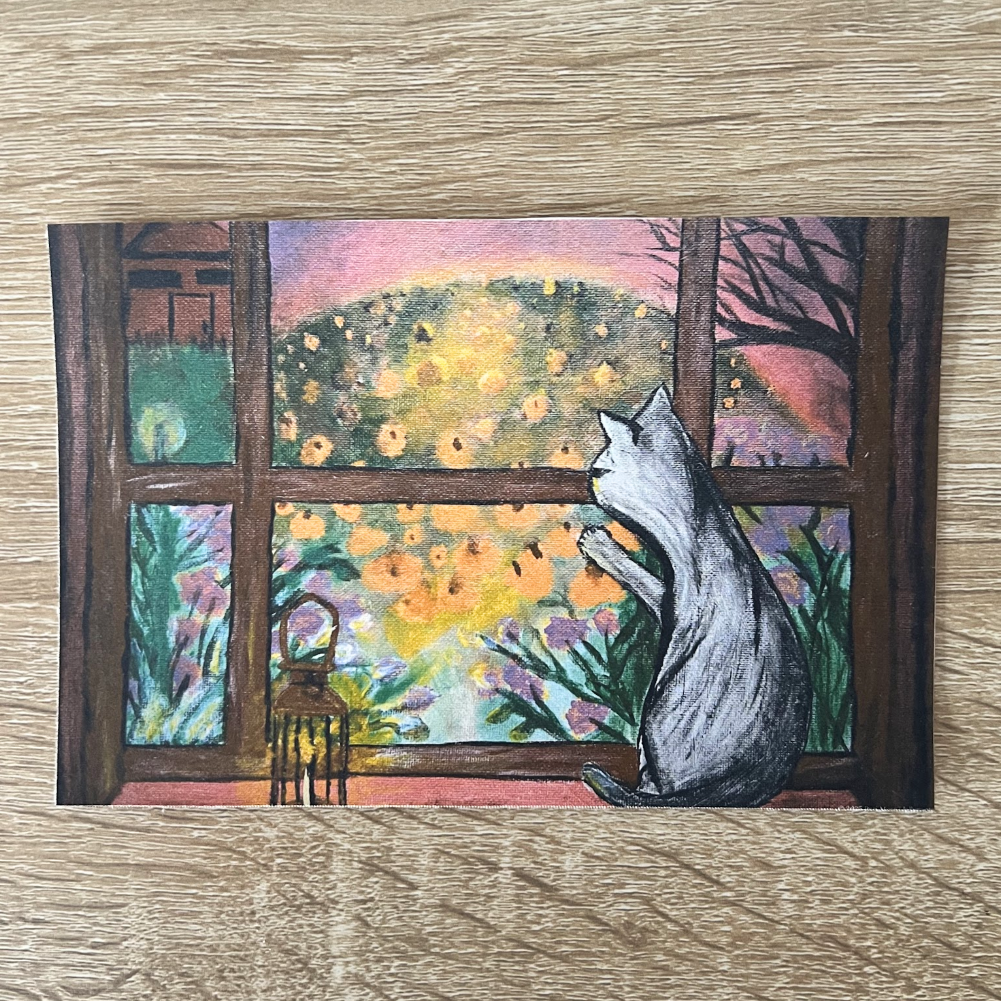 Quiet Wonder Expects the Night - 4 x 6 Art Print