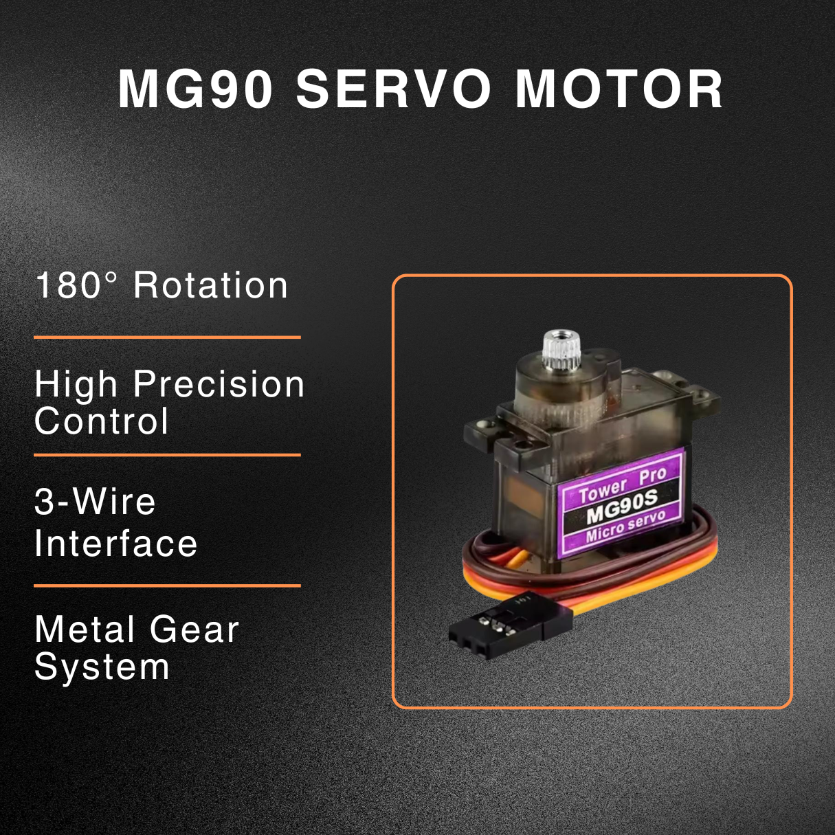 Tower Pro MG90S Micro Servo