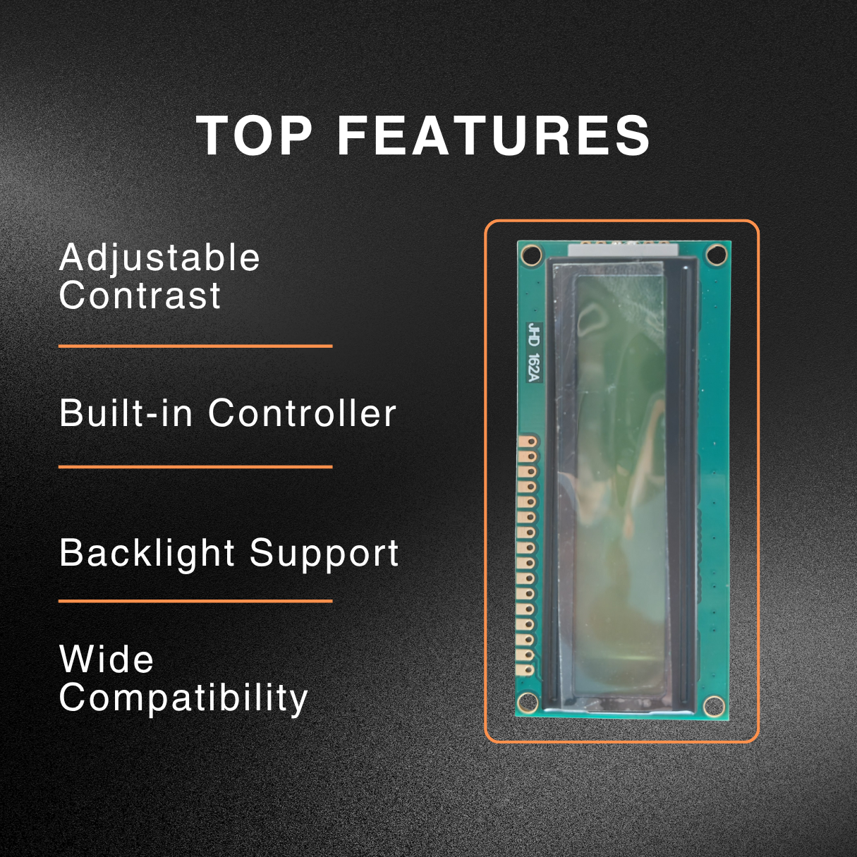 16x2 LCD Display Module
