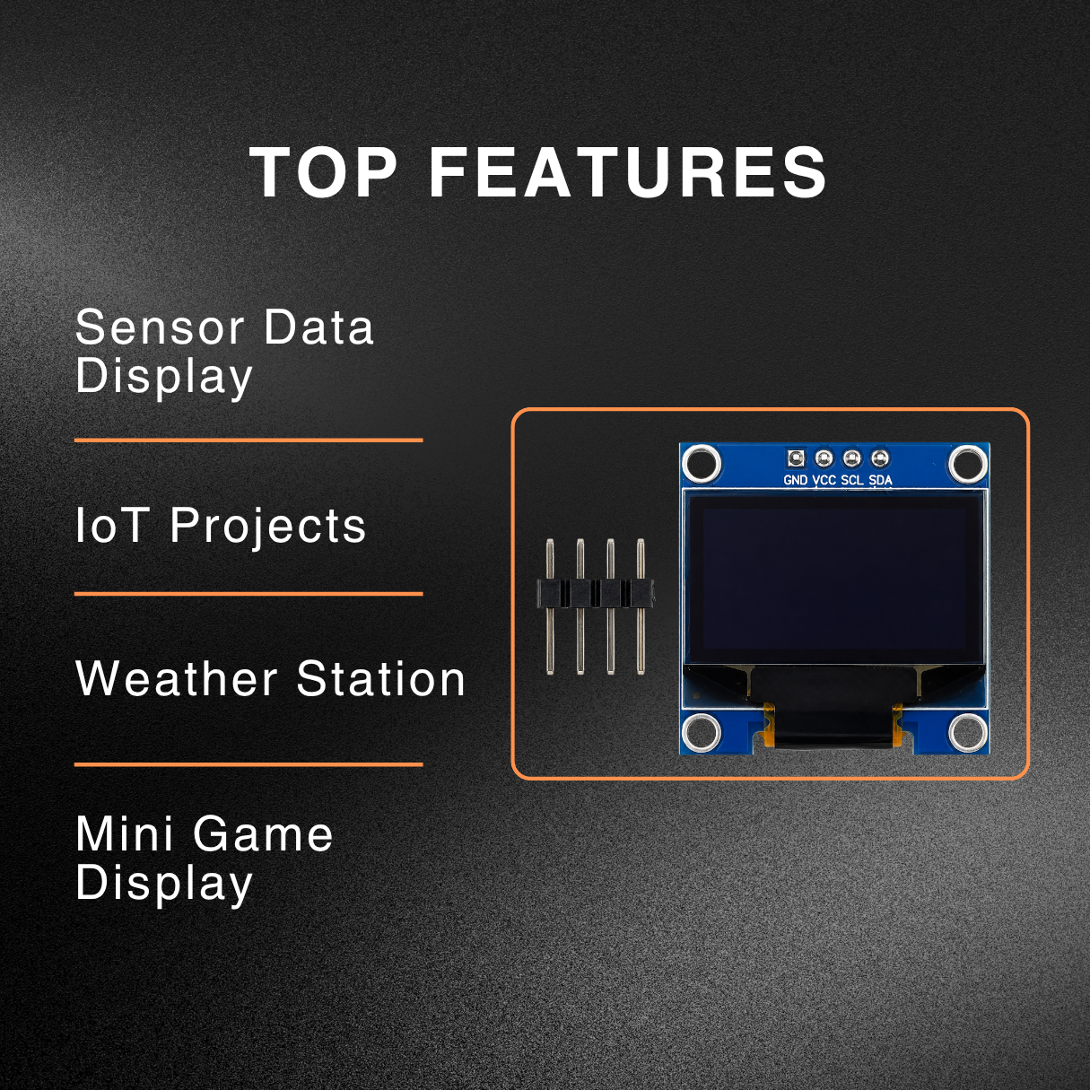 0.96 Inch OLED Display Module