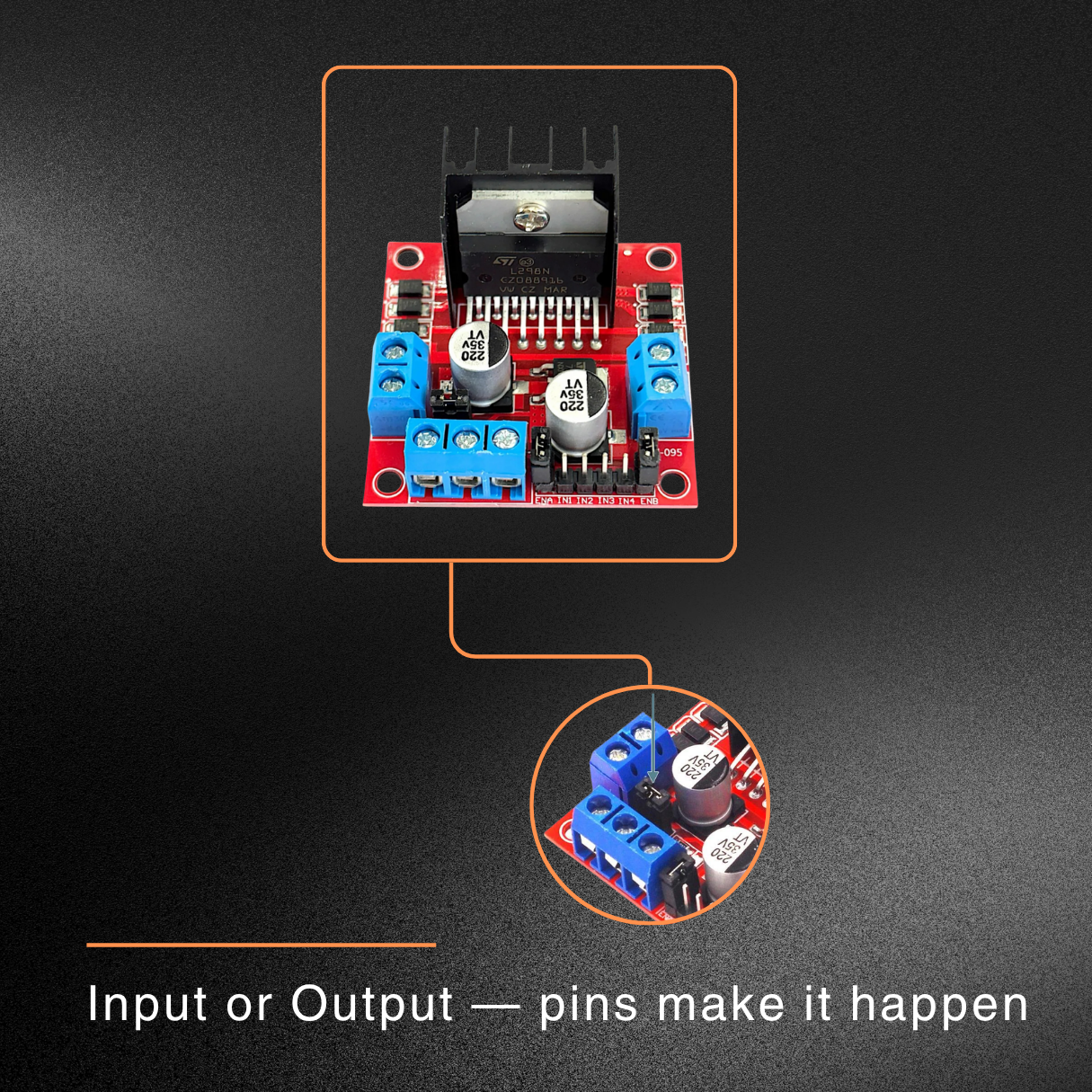 L298N Motor Driver Module