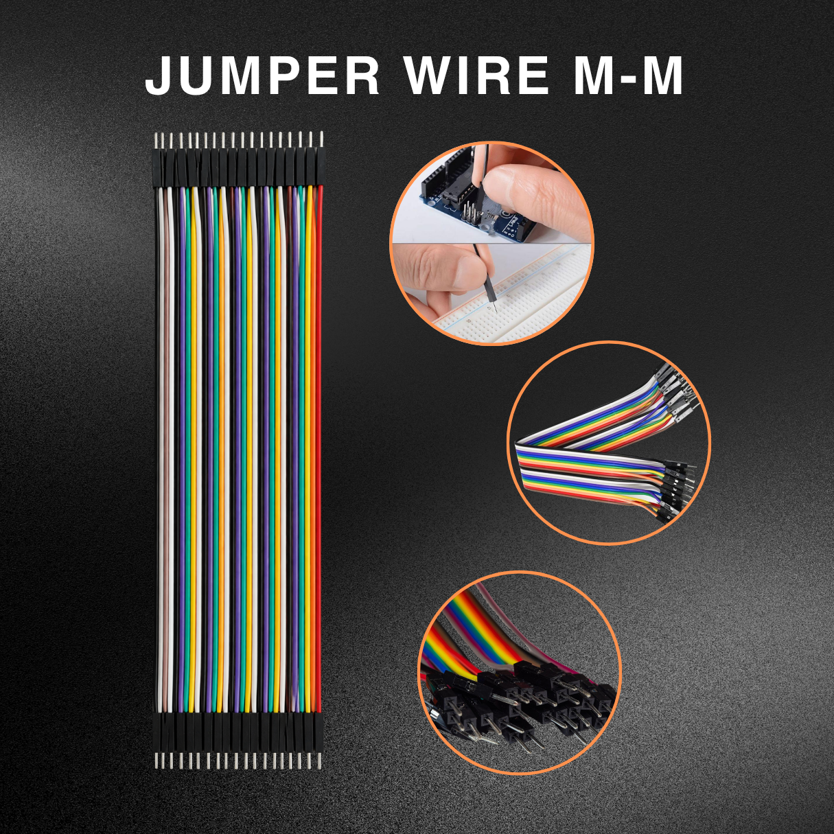 Male-to-Male Jumper Wires Set