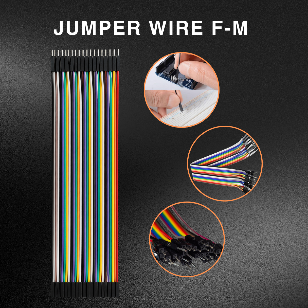 Male-to-Male Jumper Wire Set