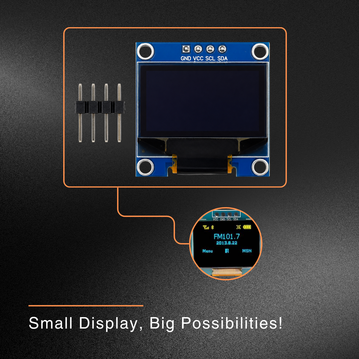 0.96 Inch OLED Display Module