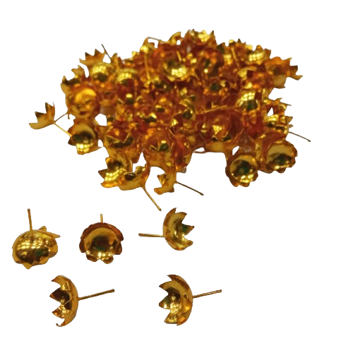தங்கம், வெள்ளி பூசிய பூக்கள் (Gold & Silver Plated Flowers)