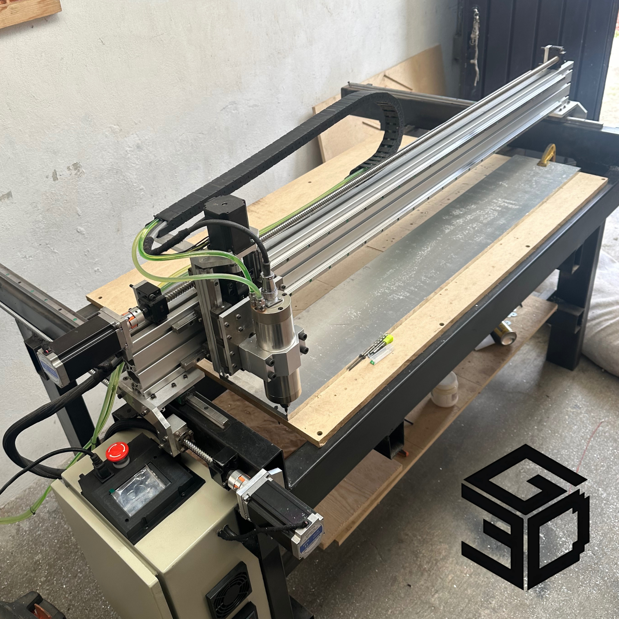 CNC ROUTER G3D 1/3 DE HOJA GAMA ESTANDAR 