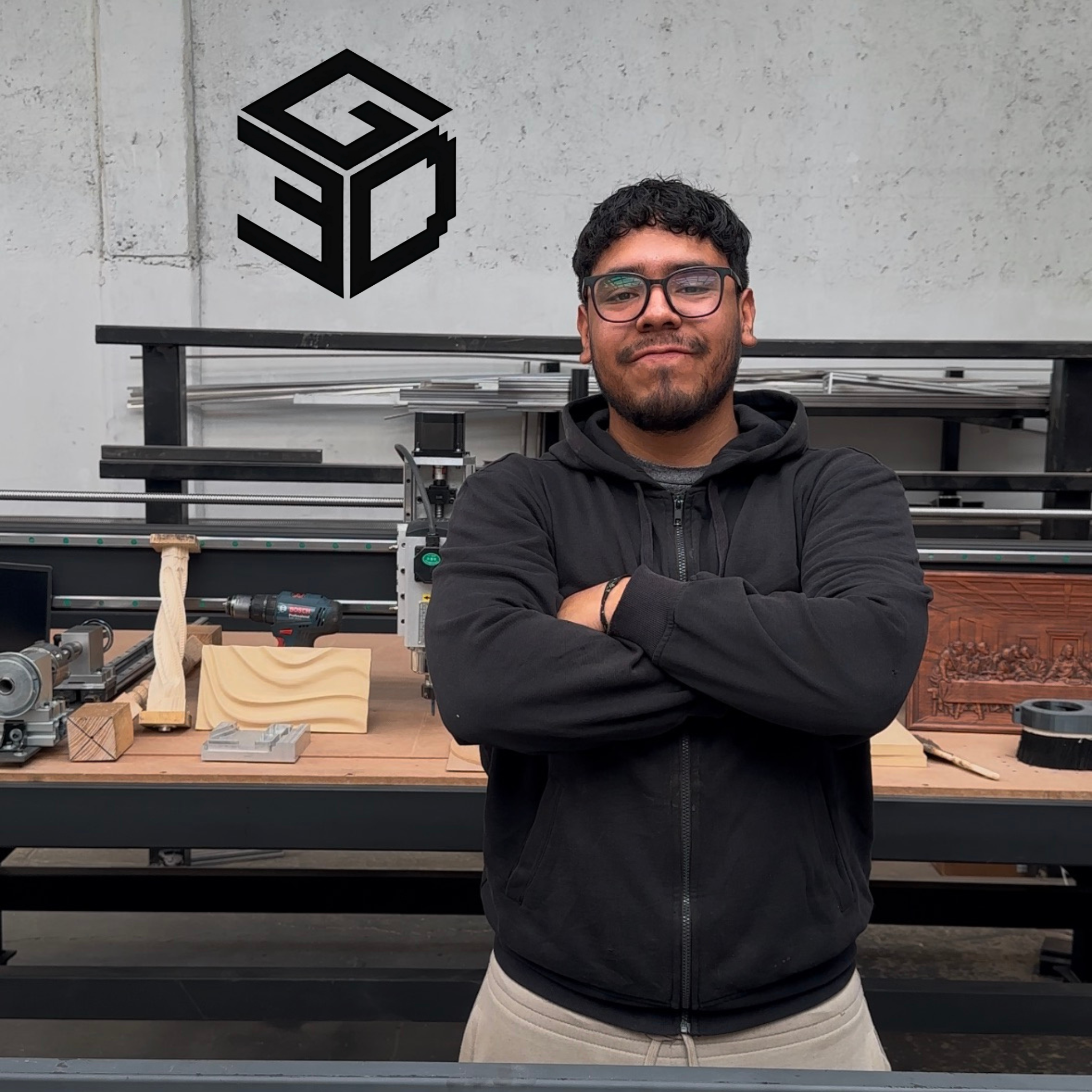 CNC ROUTER G3D 1/3 DE HOJA GAMA ESTANDAR 