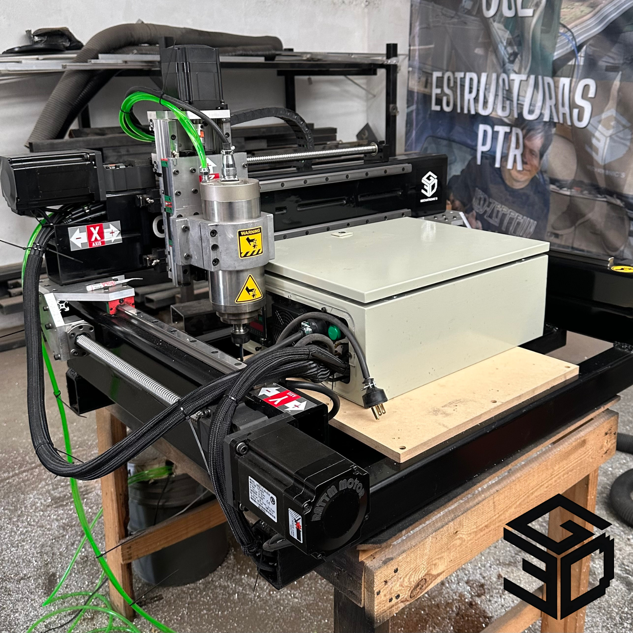 CNC ROUTER G3D GAMA PRO 50X50CM