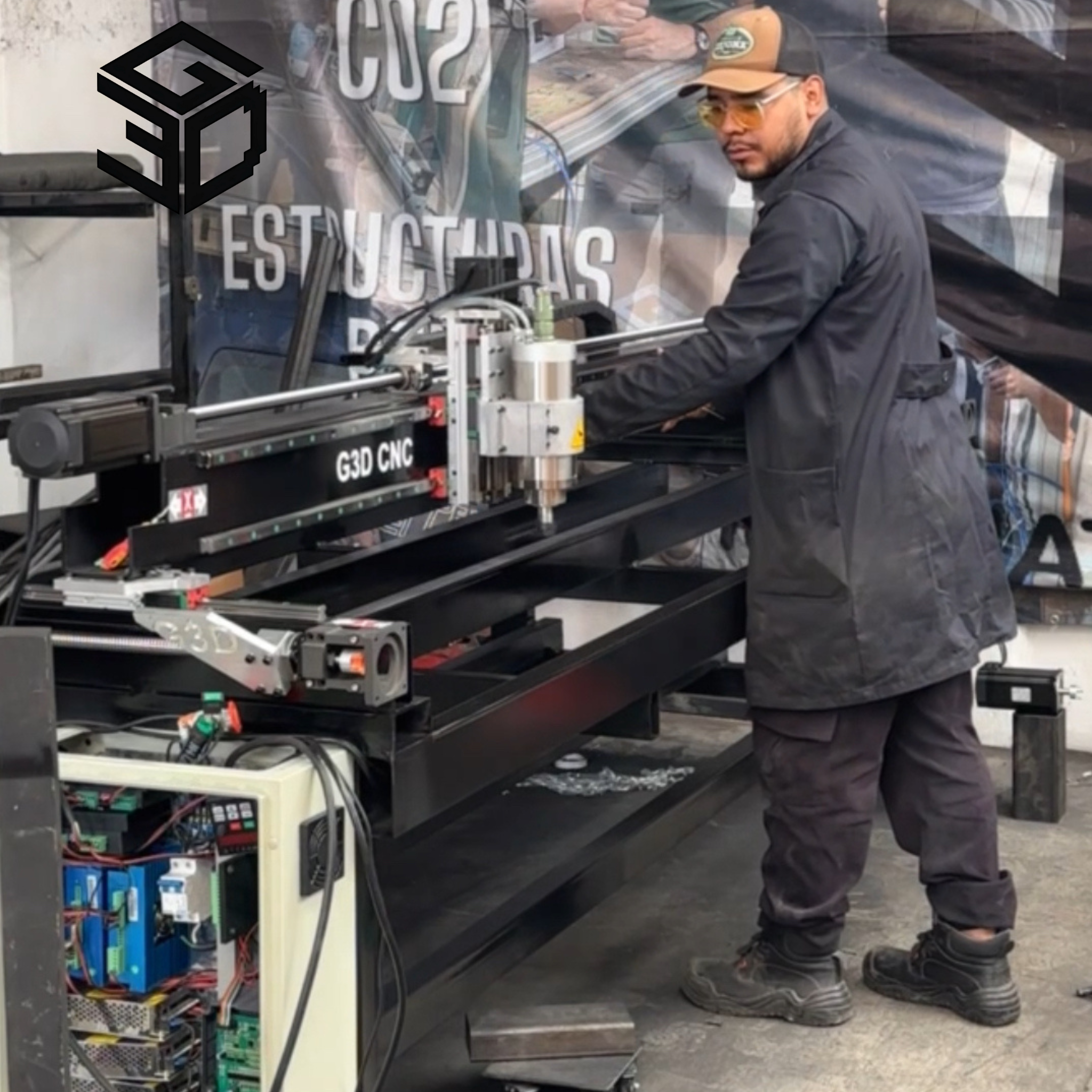 CNC ROUTER HOJA COMPLETA G3D 