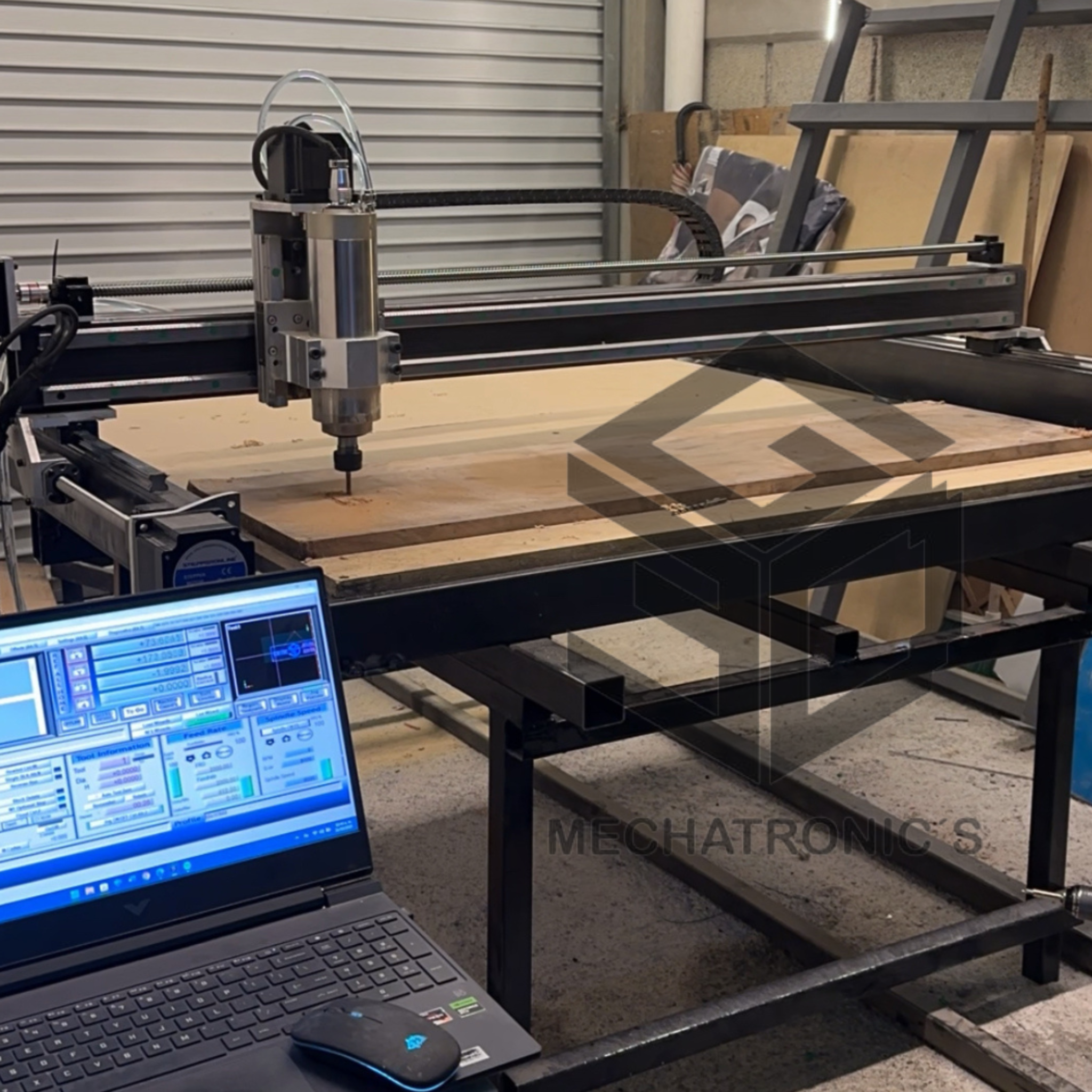 CNC ROUTER MEDIA HOJA ESTANDAR G3D