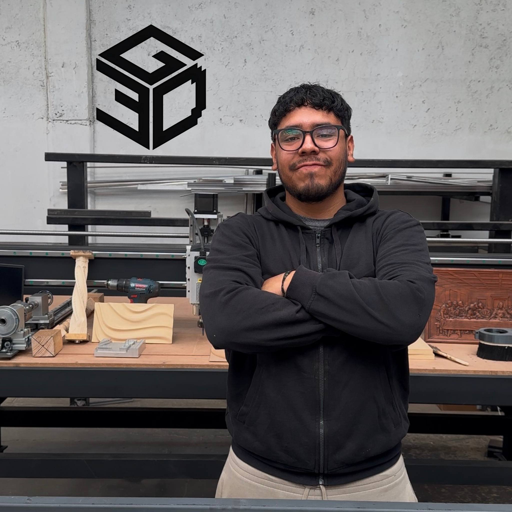 CNC ROUTER G3D GAMA PRO 50X50CM