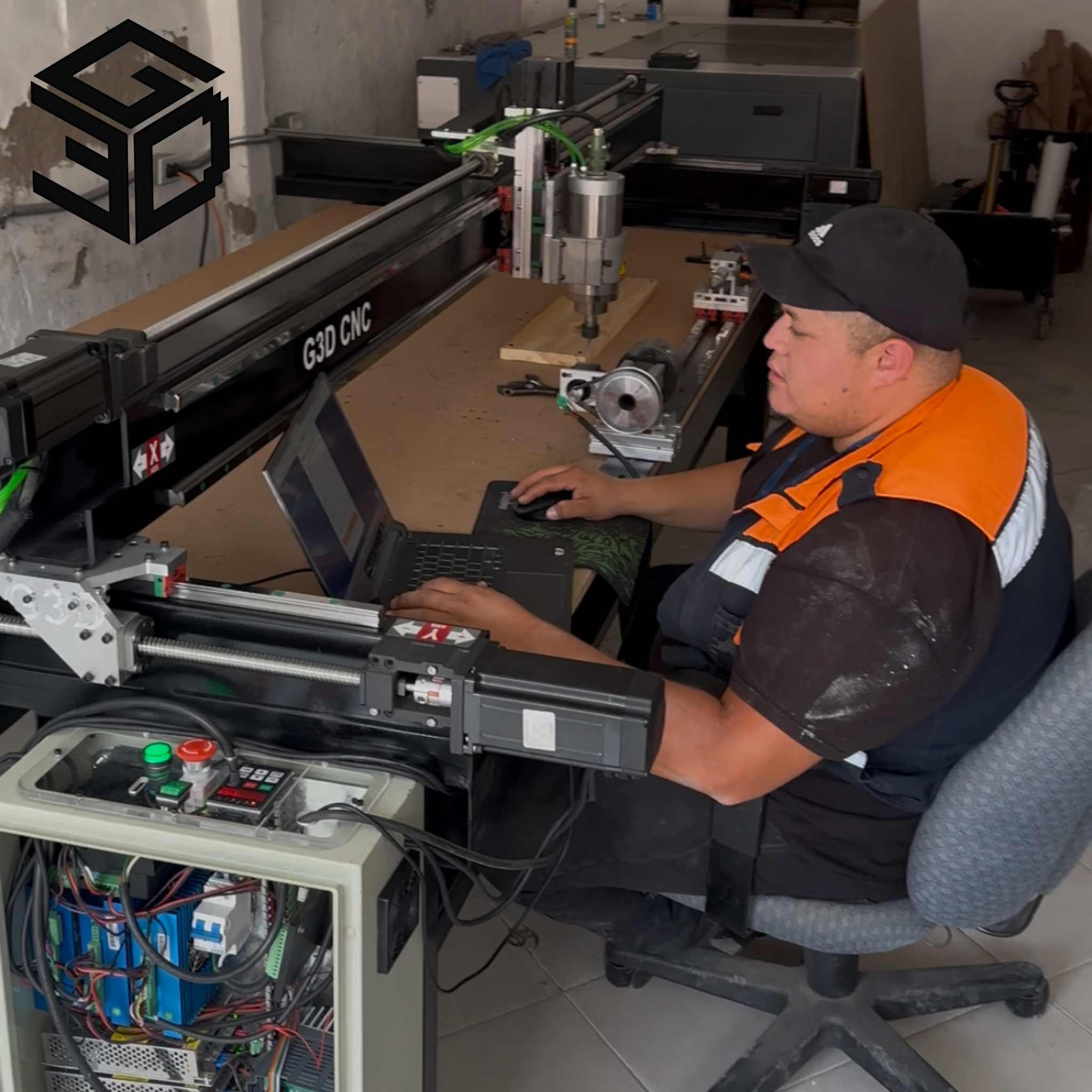 CNC ROUTER HOJA COMPLETA G3D 