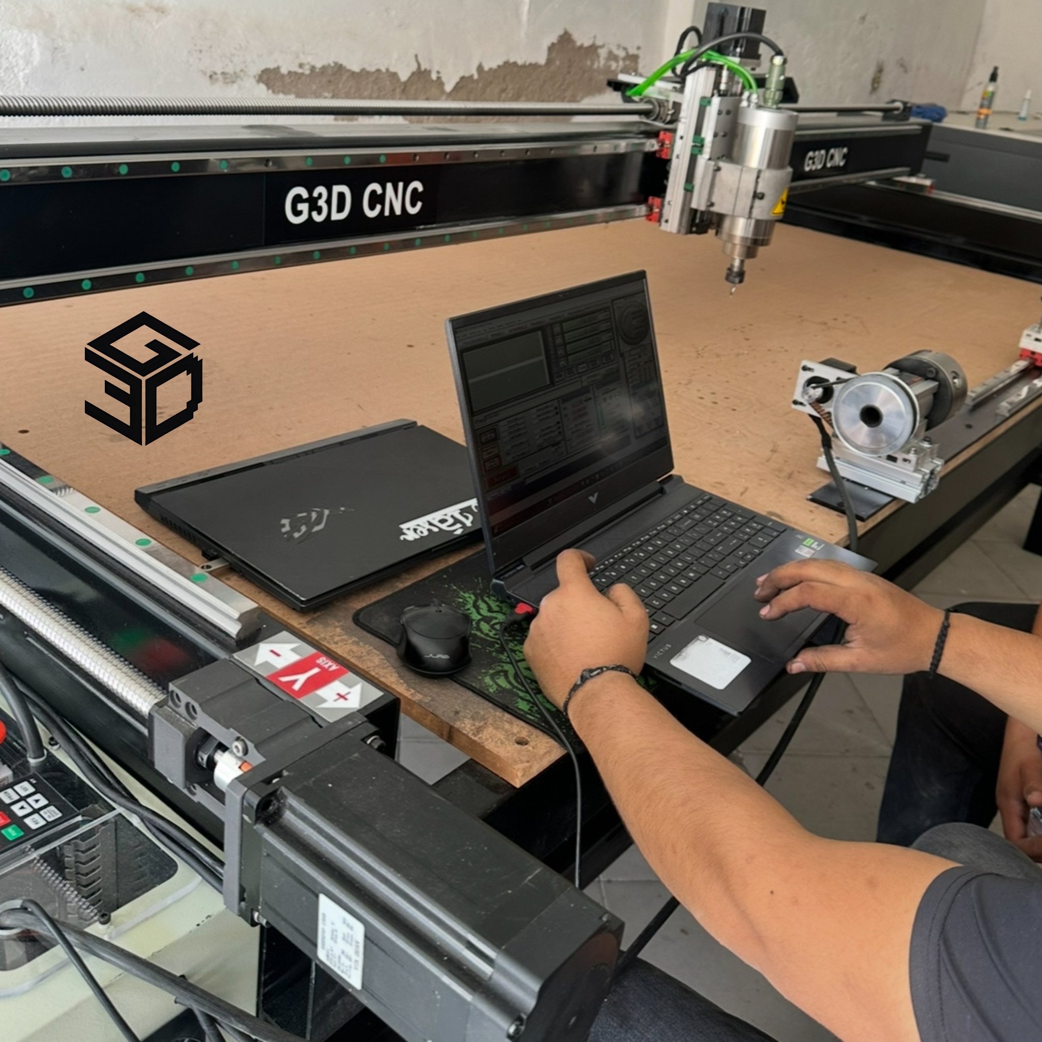 CNC ROUTER HOJA COMPLETA G3D 