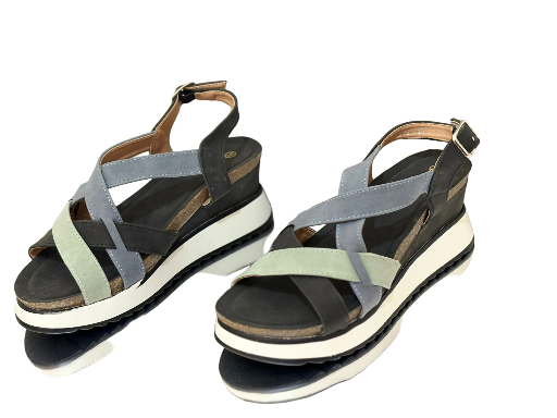 Women's Multicolor Platform Sandals