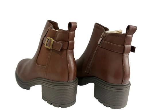 Bota de cuero con suela antideslizante