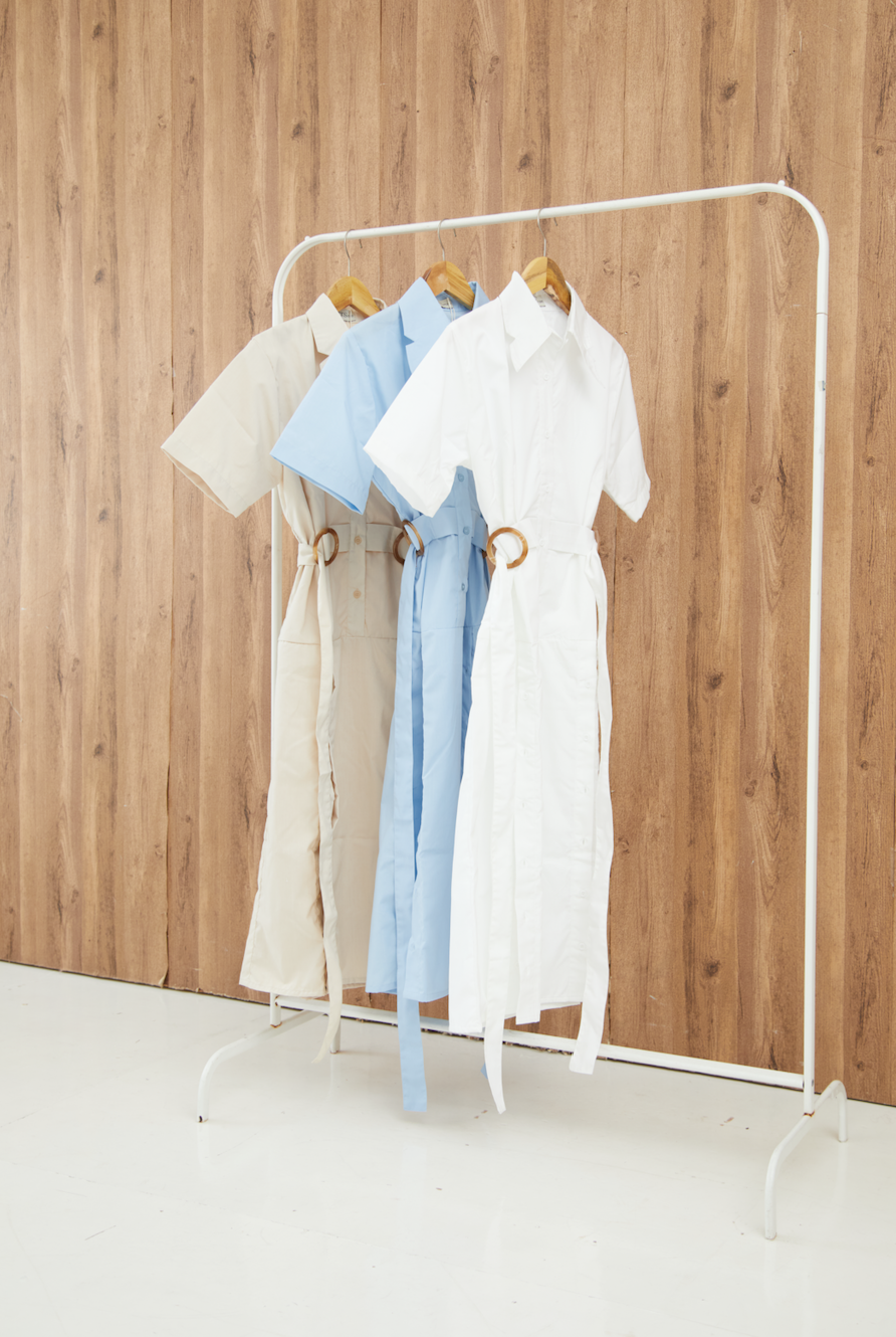 Lily Buttoned Midi Dress