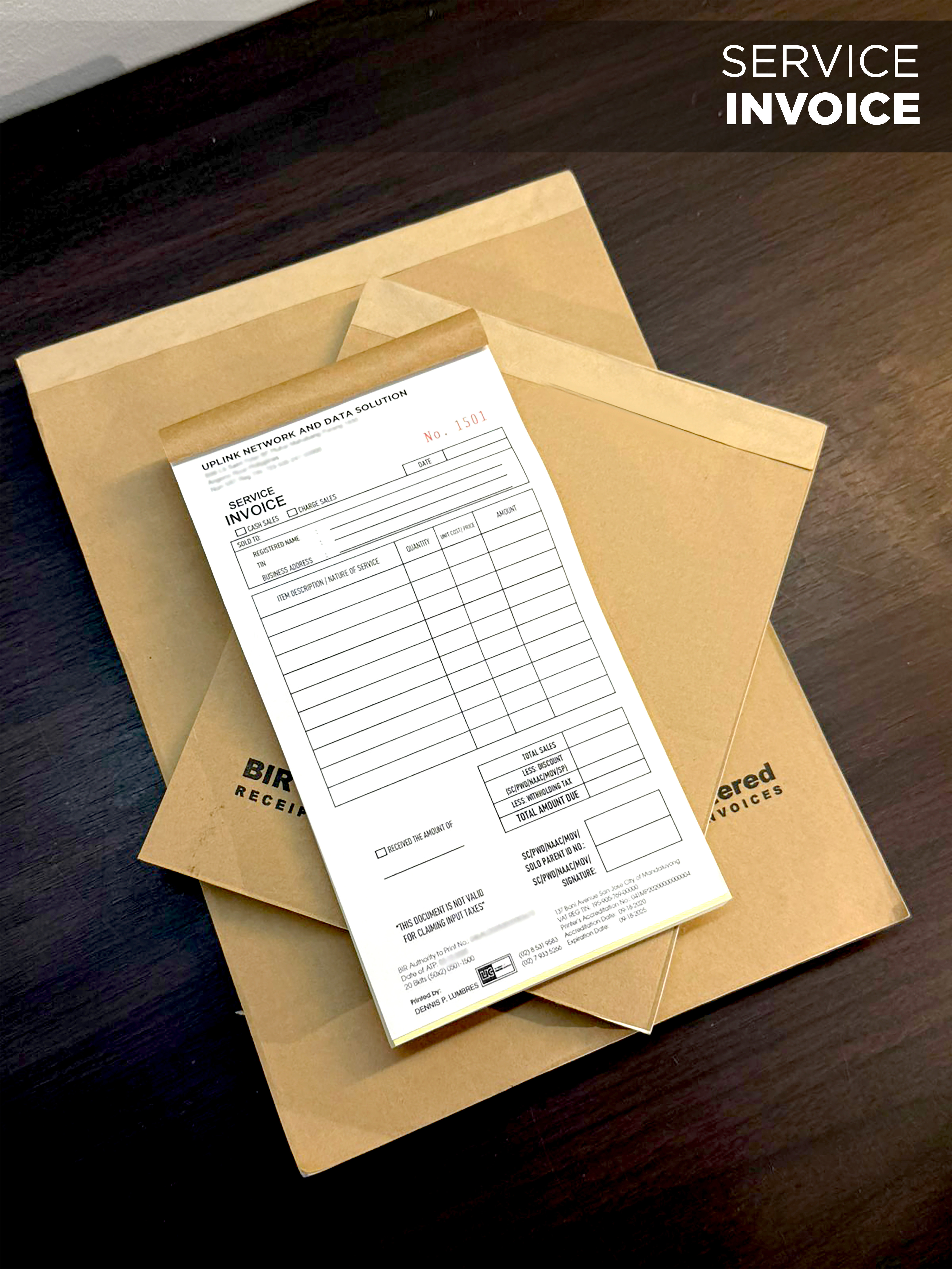 SERVICE INVOICE