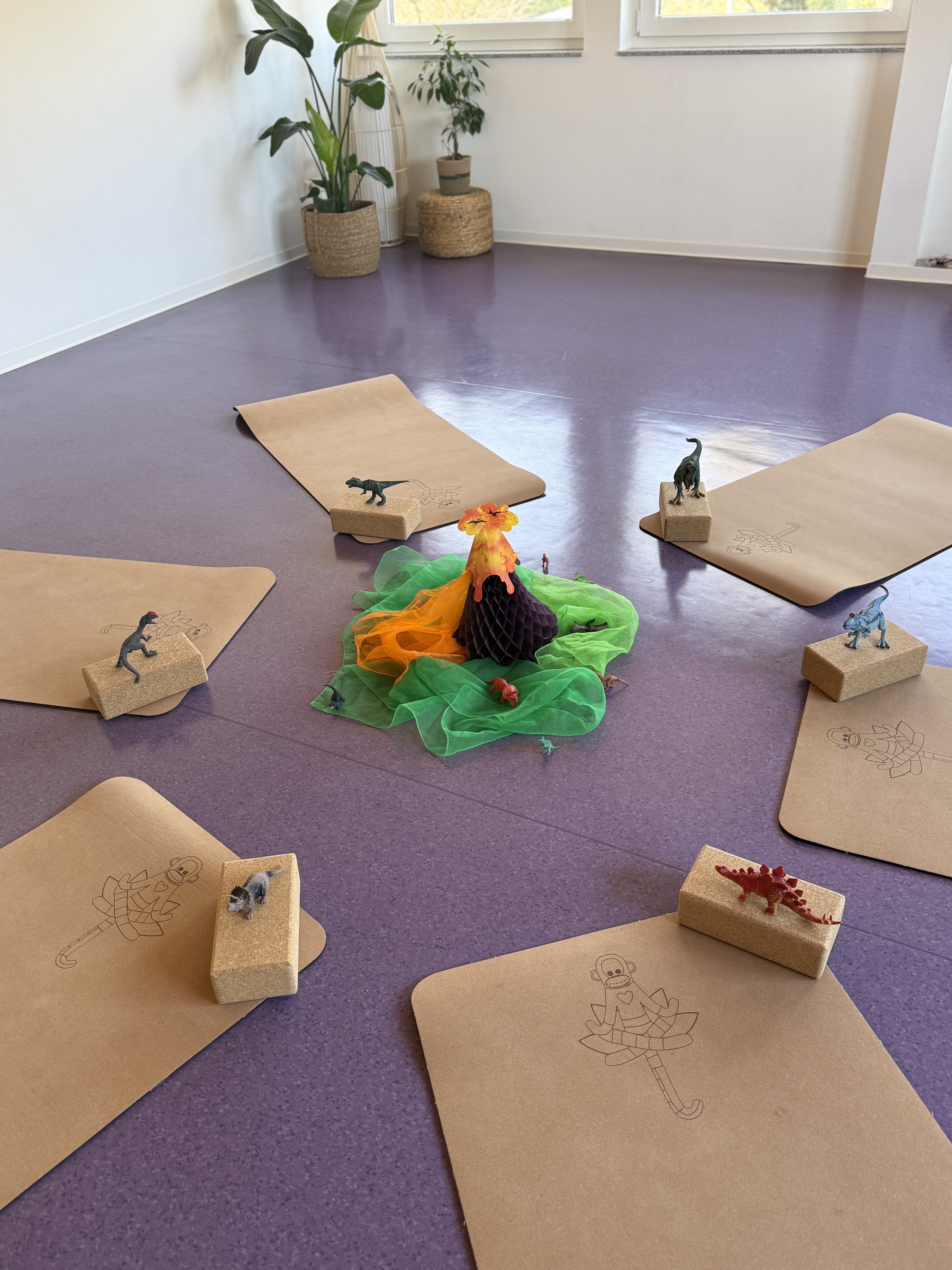 Kita-Paket: 10 Kinder Yogamatten