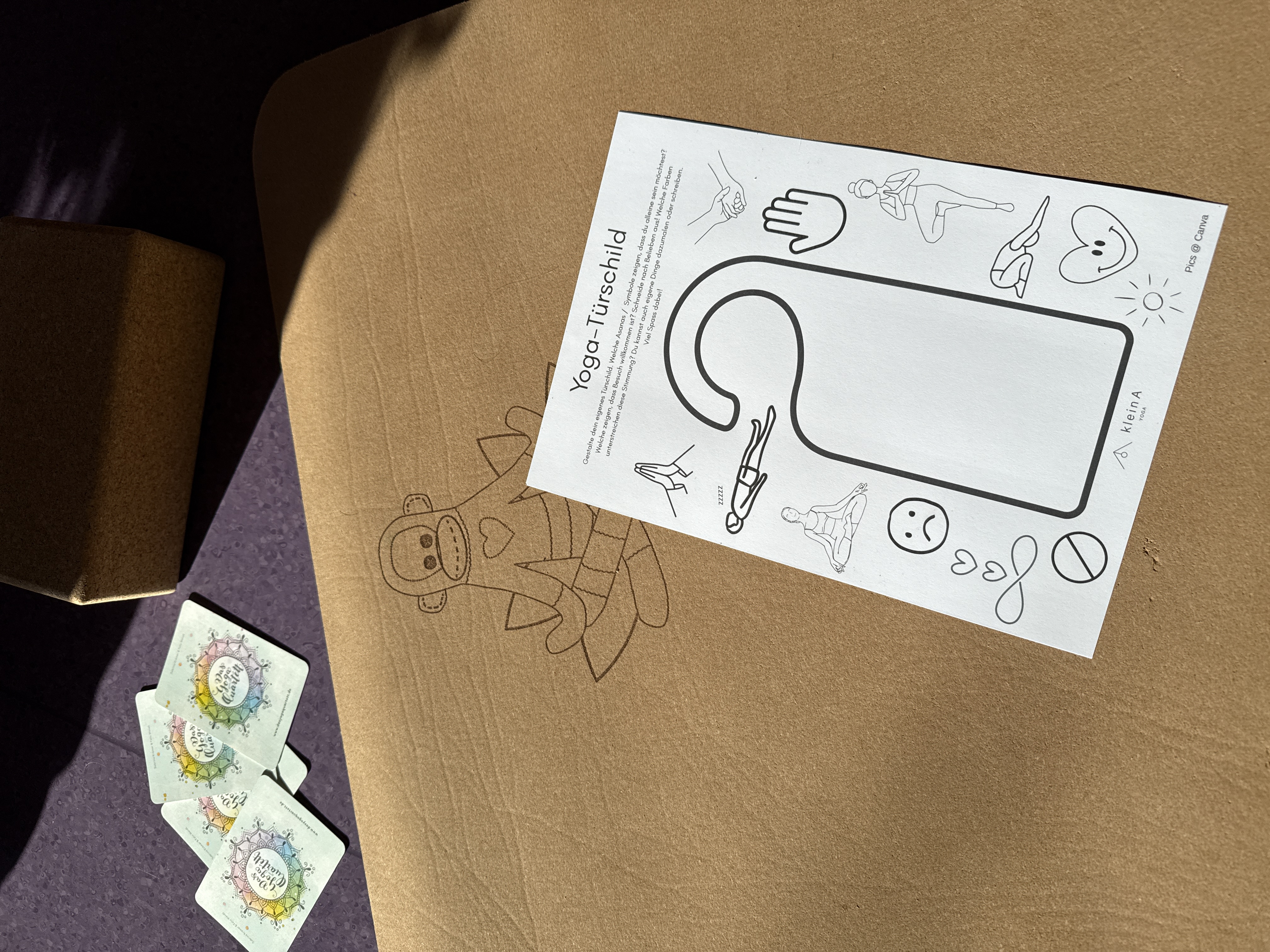 Kita-Paket: 10 Kinder Yogamatten