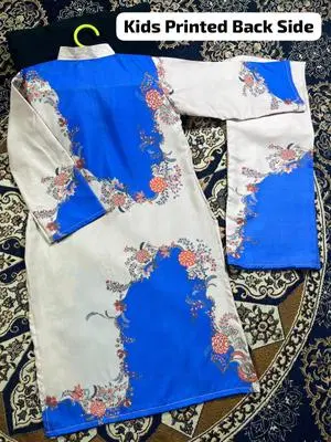 Kids Printed Traditional Dress