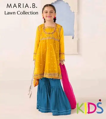 Maria B Lawn Collection Kids Outfit