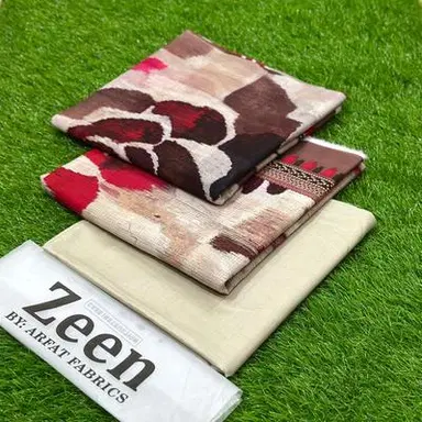 Zeen Unstitched Fabric Set