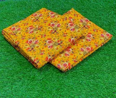 Floral Yellow Fabric
