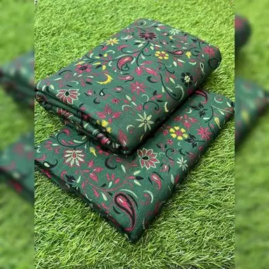 Floral Embroidered Fabric