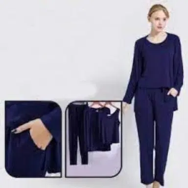 Navy Blue Loungewear Set