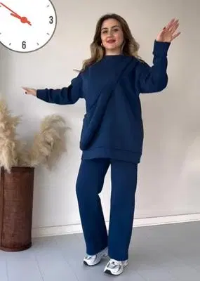 Women's Navy Blue Loungewear Set