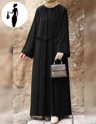Elegant Black Abaya