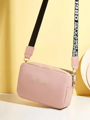 Pink Crossbody Bag